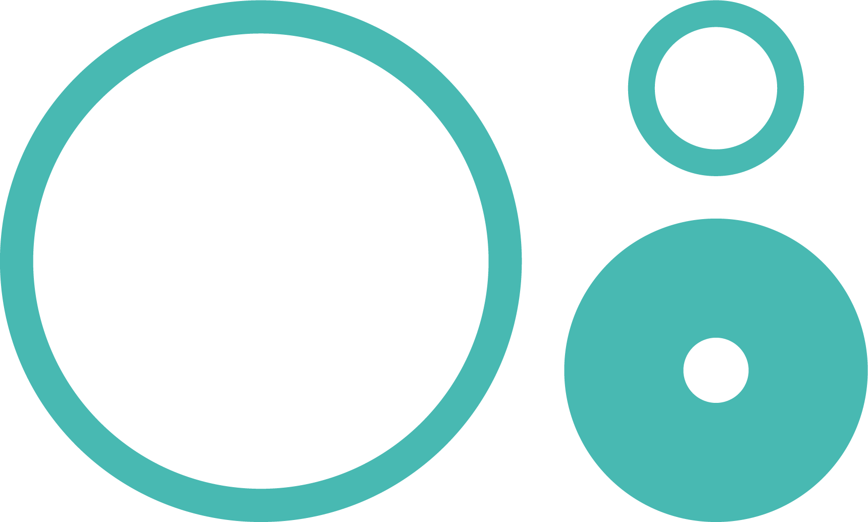 Ein stilisiertes Lautsprechersymbol in Blau auf schwarzem Hintergrund.