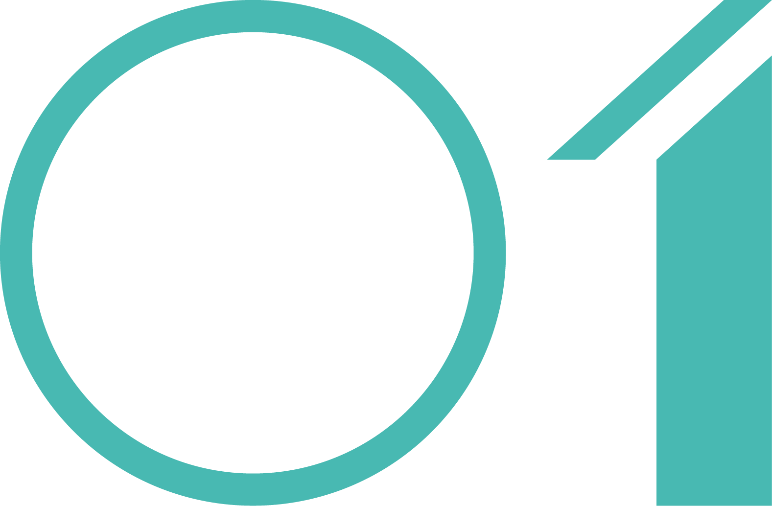 Simplified magnifying glass icon with a teal outline, symbolizing search or zoom function.