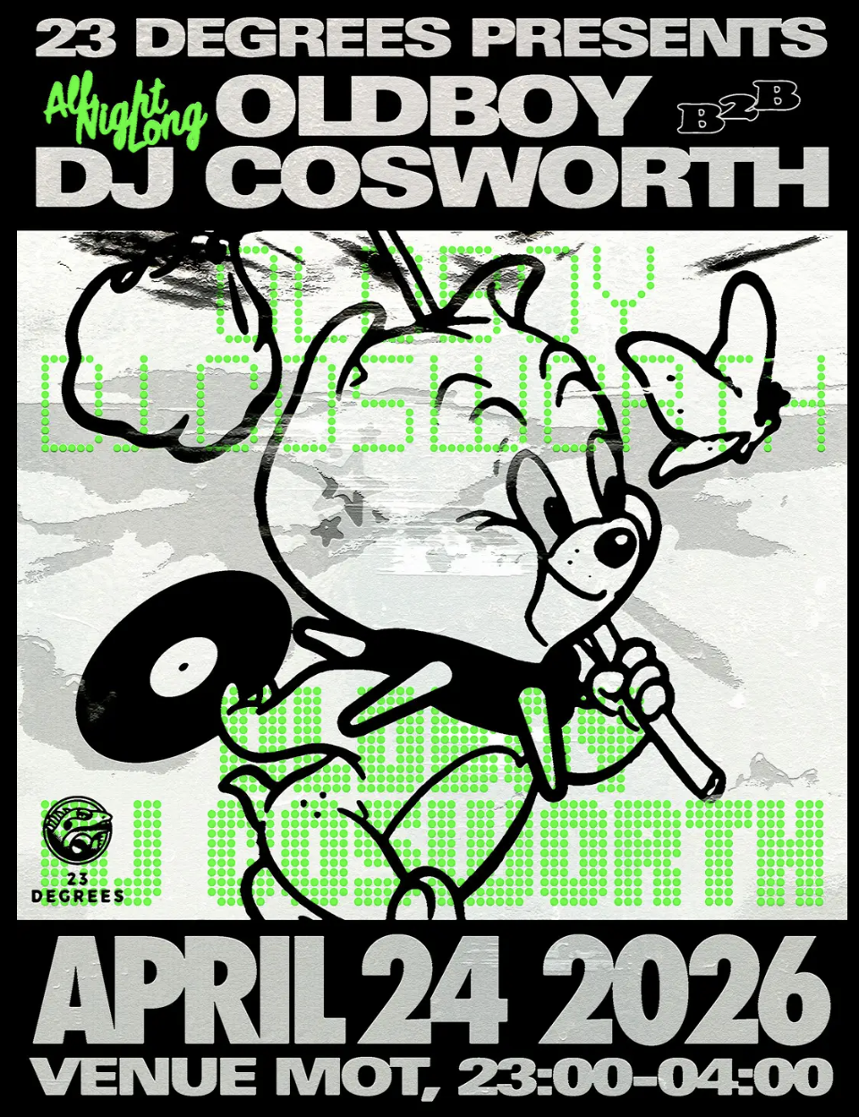 24.04.26 (London): Oldboy b2b DJ Cosworth - All Night Long