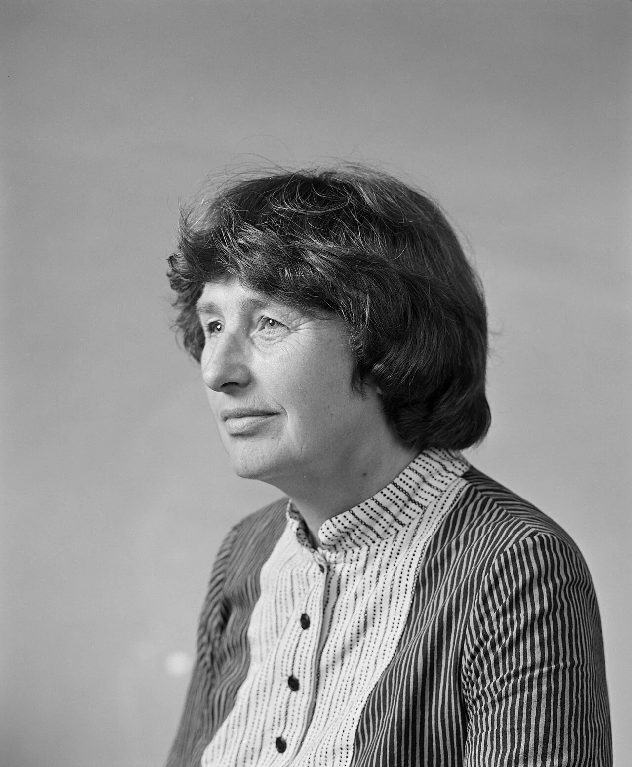 Portrett av Berit Ås i 1981.