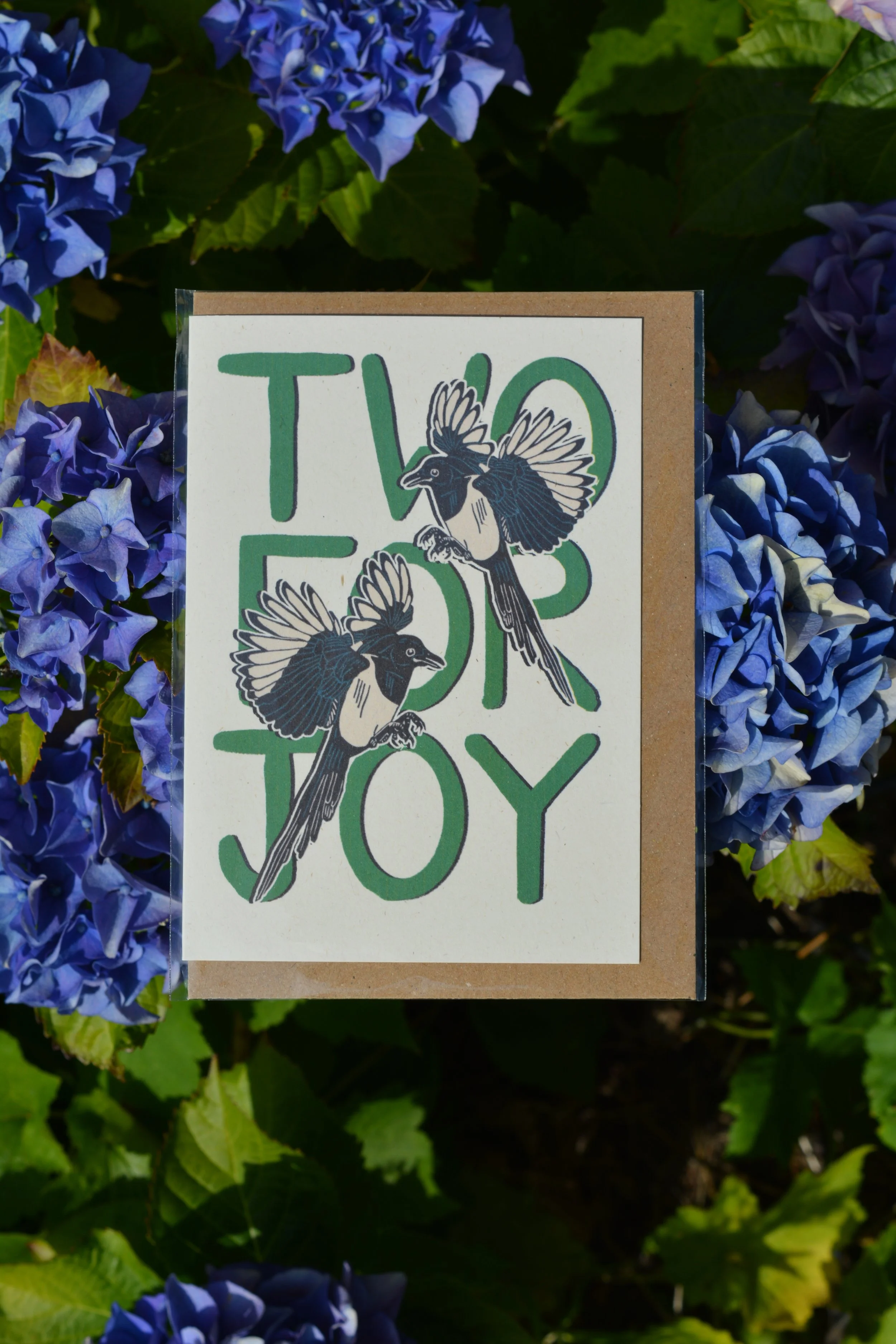 ''Two for Joy' Digital Print Small Card