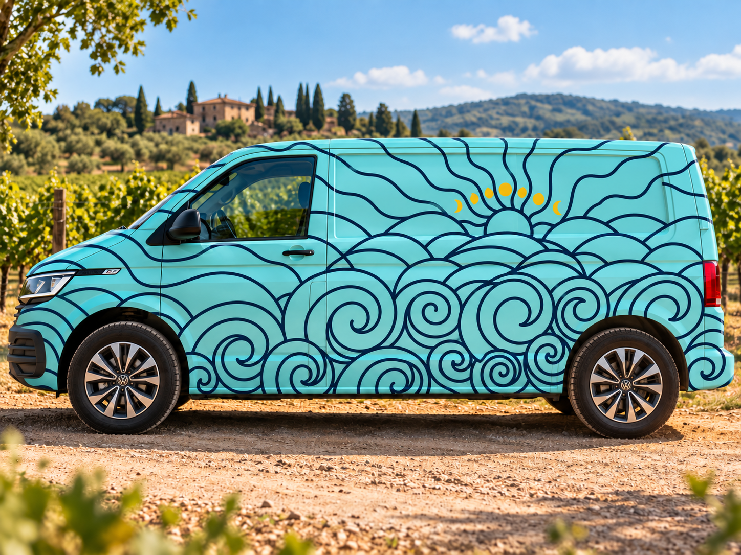 Turquoise Van in Tuscan Wave Country.png