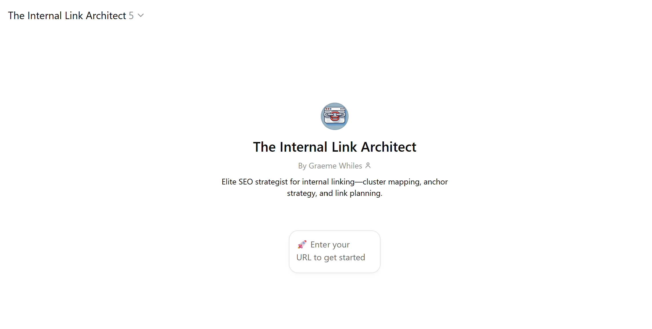 The Internal Link Architect