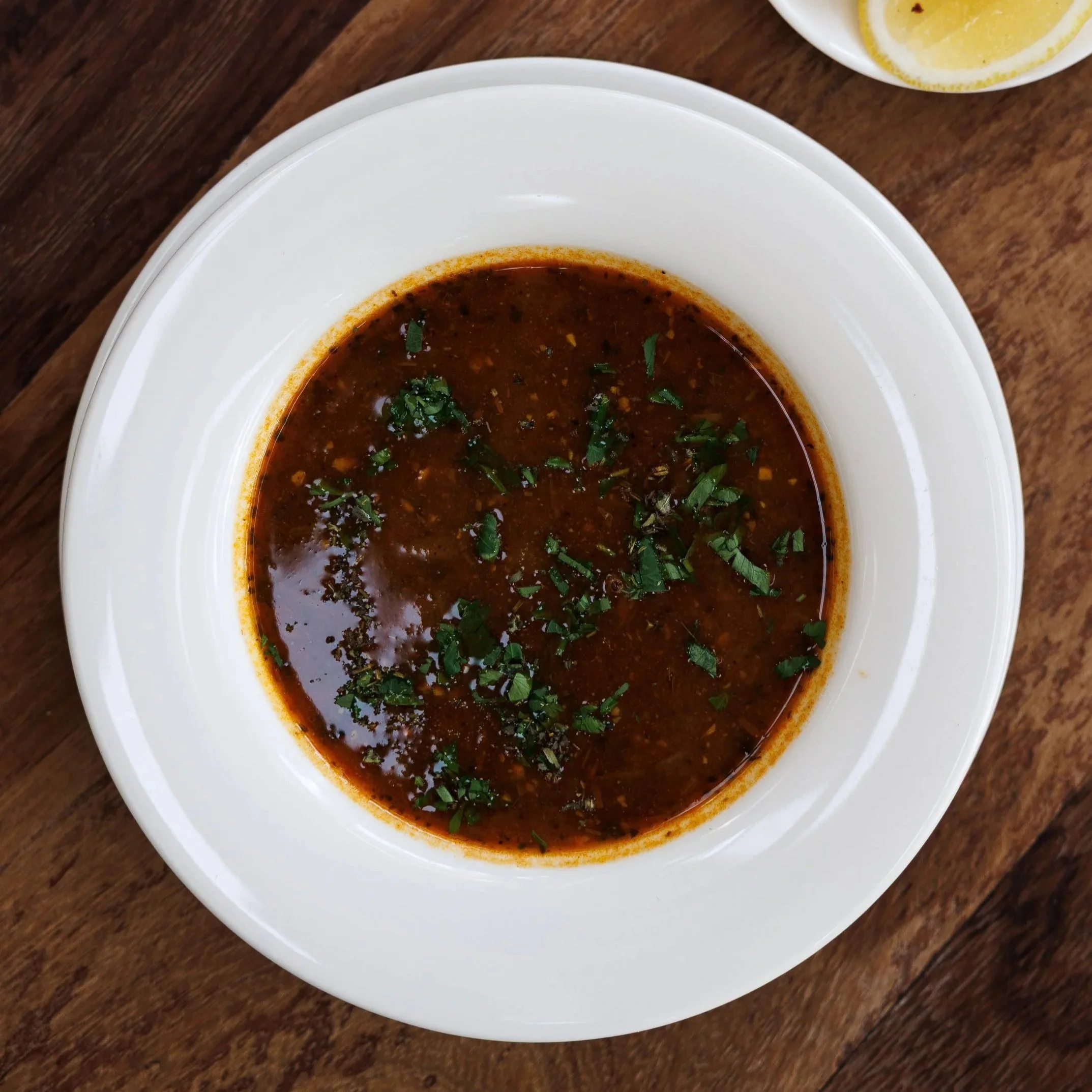Adasi Lentil Soup / traditional persian lentil soup / 39 AED
