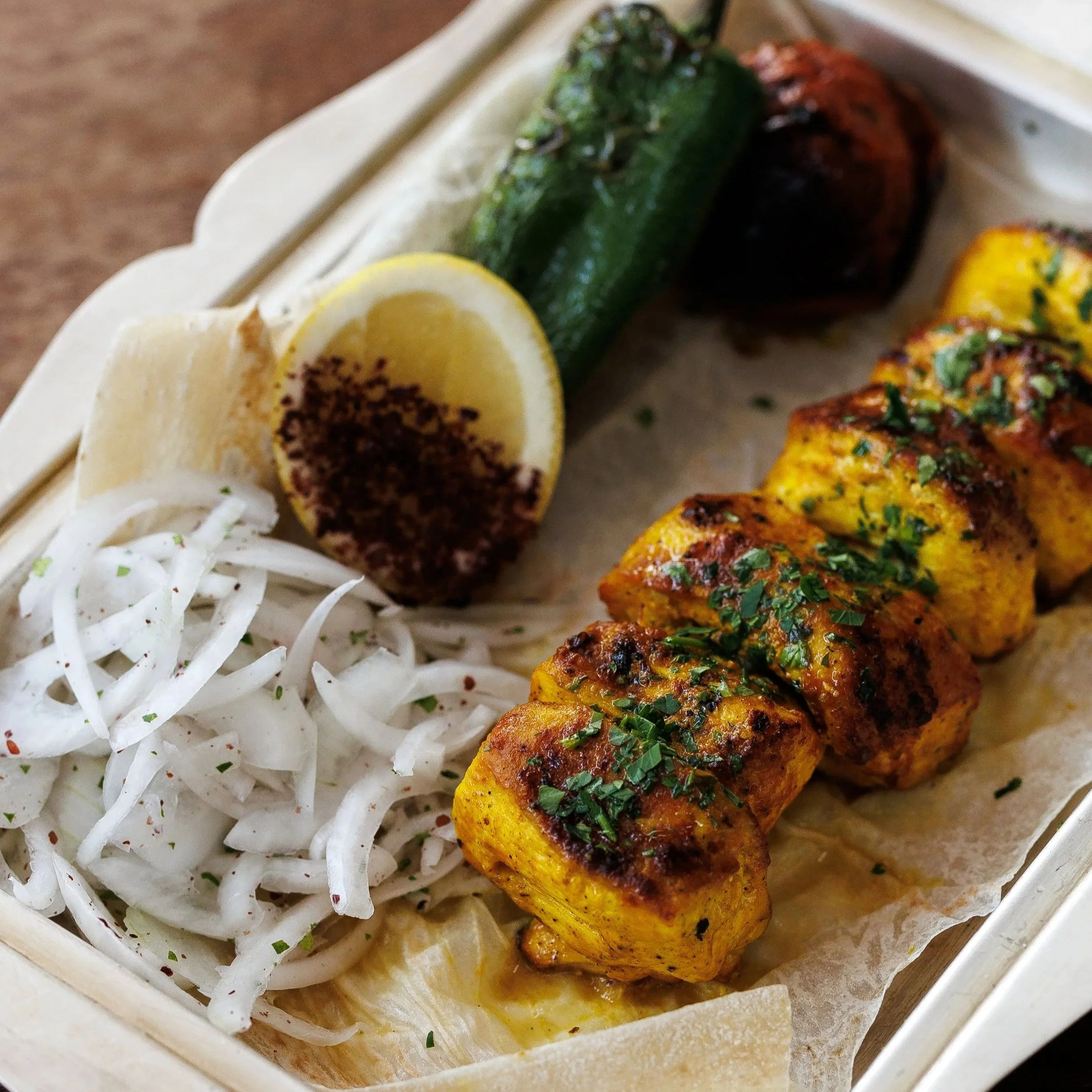 Chicken Joujeh / saffron & yogurt chicken breast / 89 AED