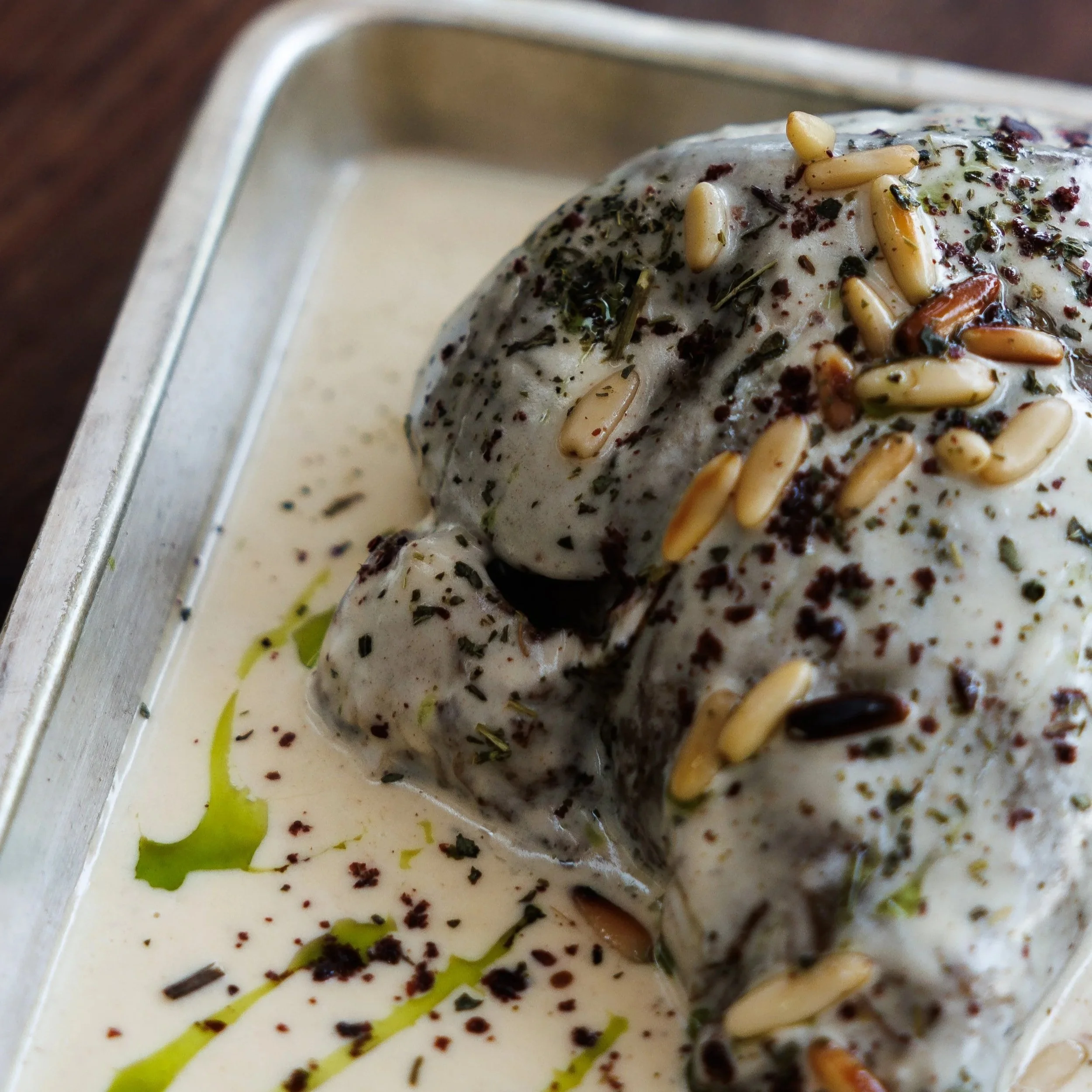 Laban Immo (Shank) / lamb shank, yogurt & dried mint / 110 AED