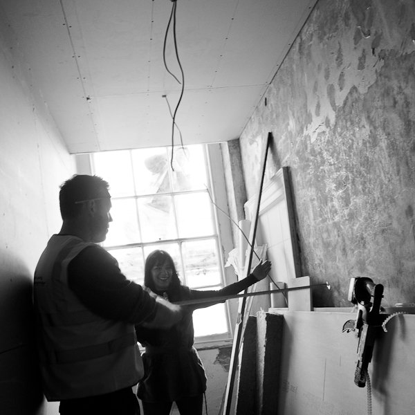 jamine from main interiors on site with builder.jpg
