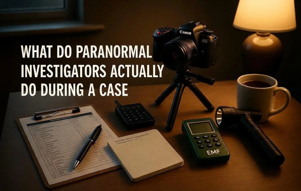 What Do Paranormal Investigators Actually Do During a Case?