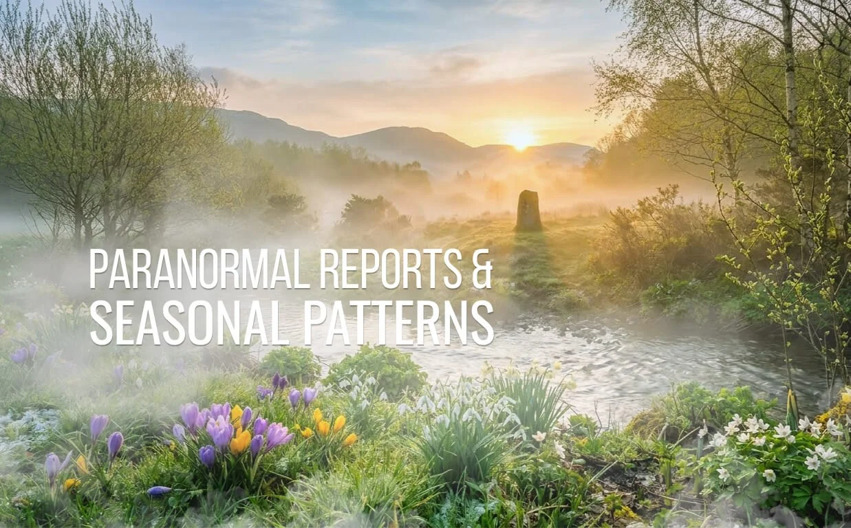 Seasonal Patterns in Paranormal Activity: Does Spring Change Things?