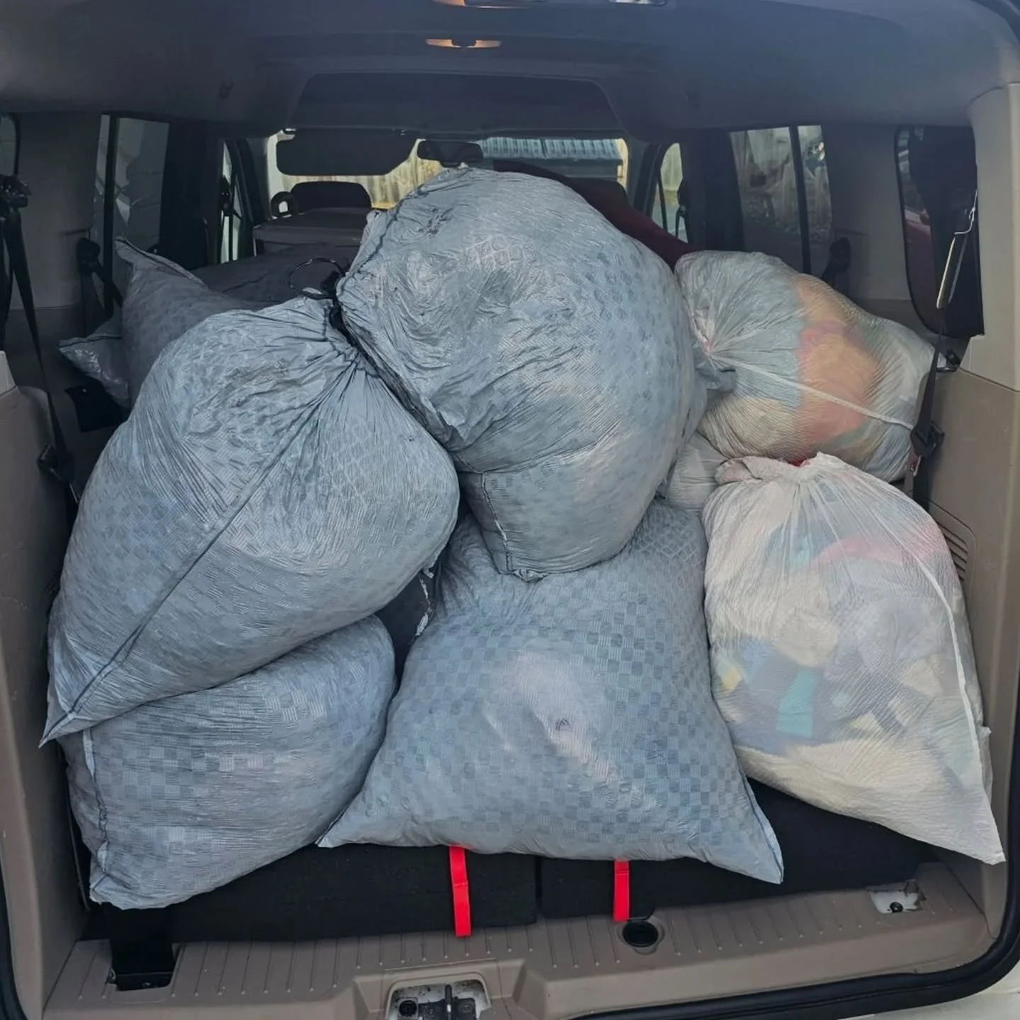 When Santa brings all your laundry back washed and folded #beforeandafter  Too busy for laundry this season?- schedule a free pickup and have your laundry returned ready to put away.