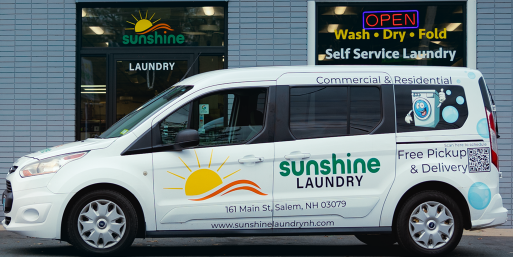 Laundry Pick Up & Delivery Van