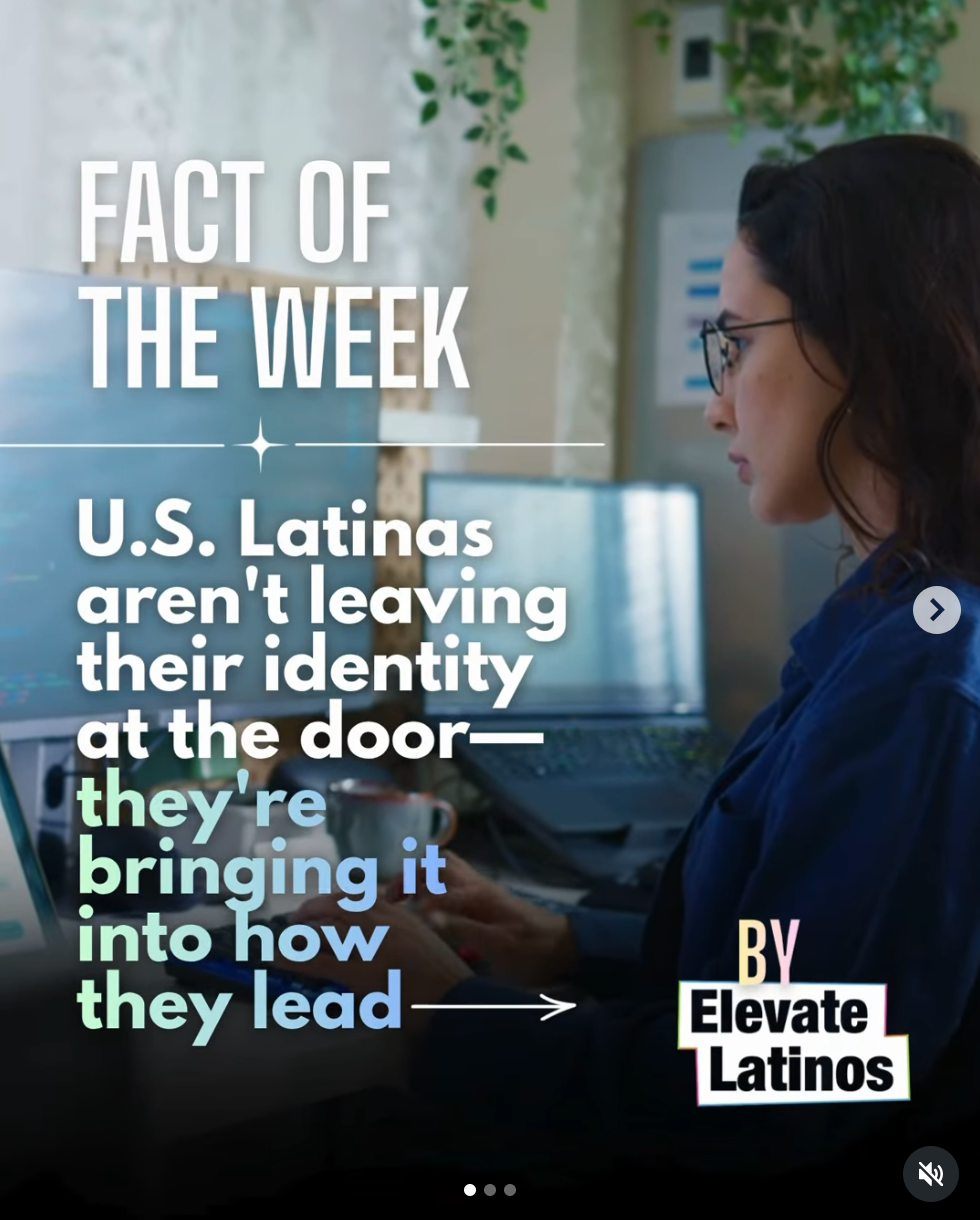 71% of Latinas say financial success means uplifting their community