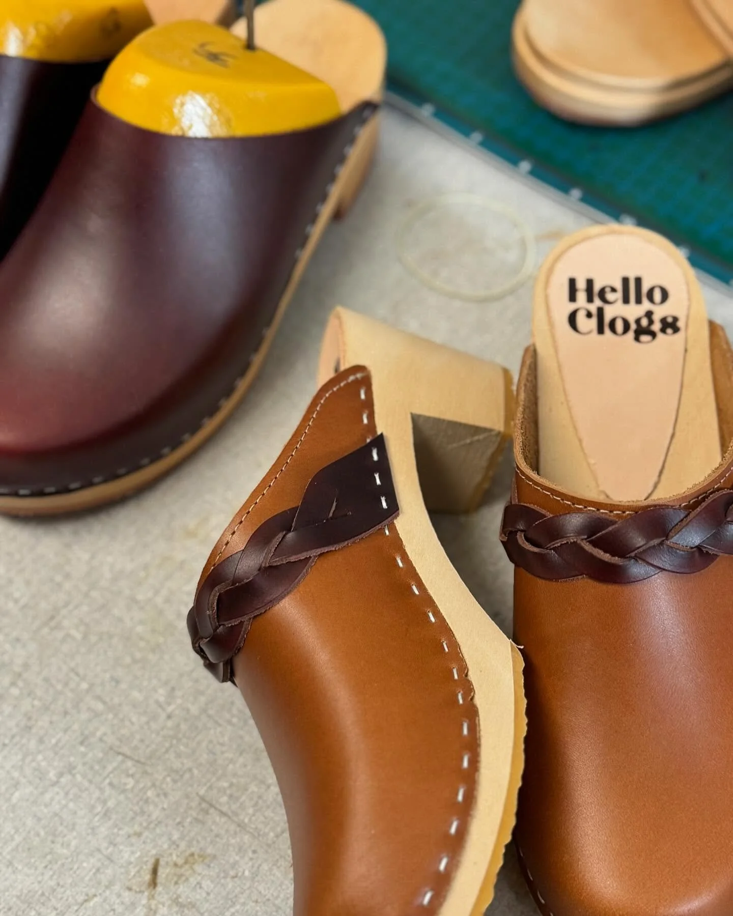 New little bits are coming together 

Stay tuned&hellip; more on the way soon from the Hello Clogs studio 🌿🪵🧡