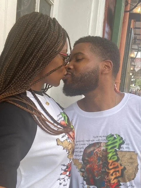 Lunch in New Orleans. 