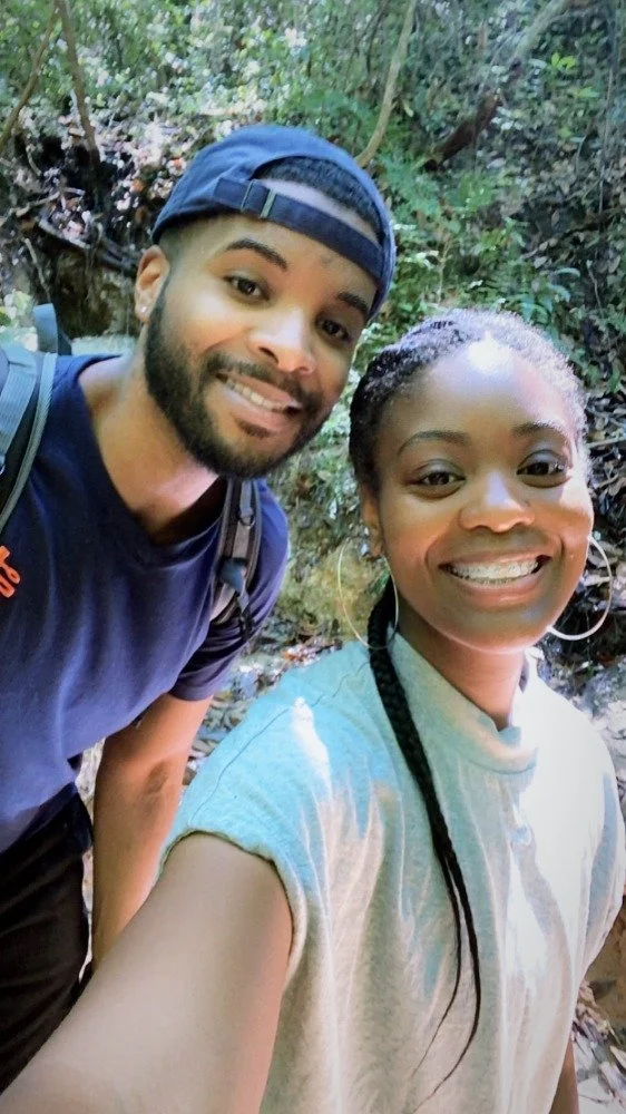 Out second date hiking.