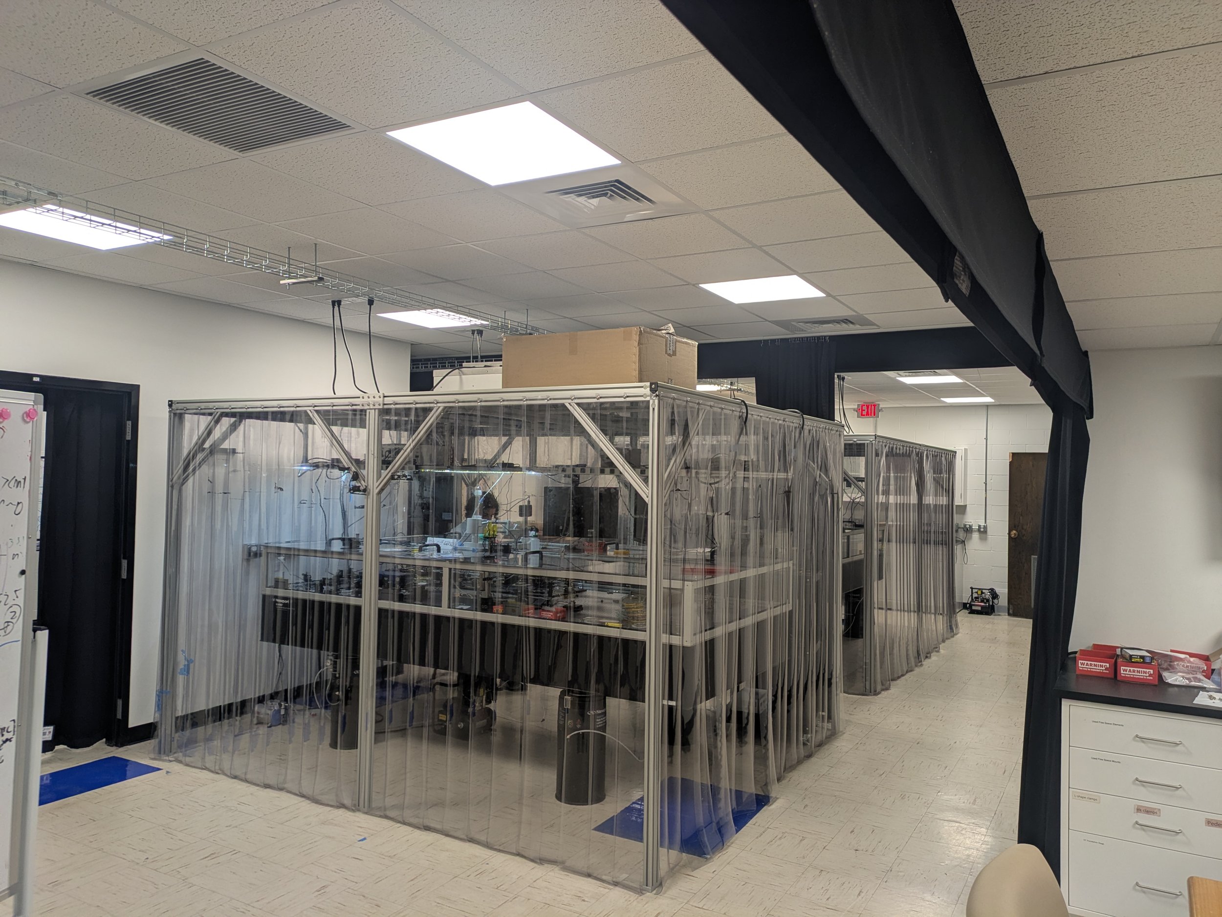 Main lab space (now). 