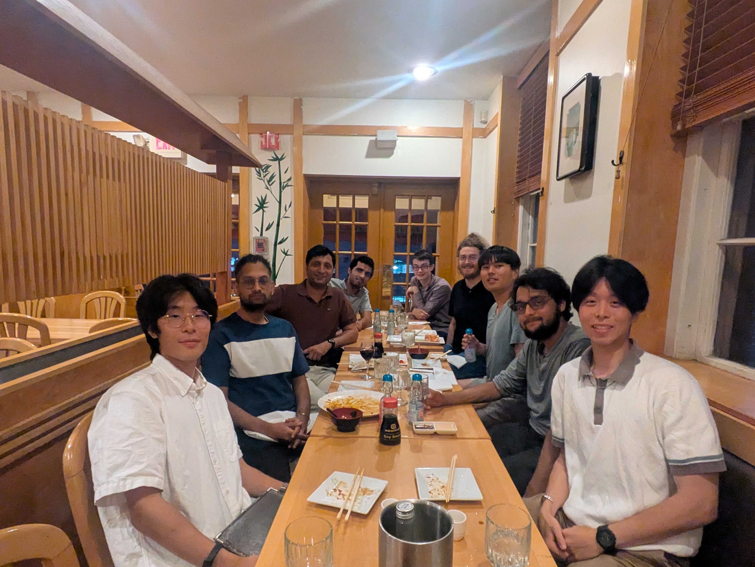 Group dinner (Summer 2026)