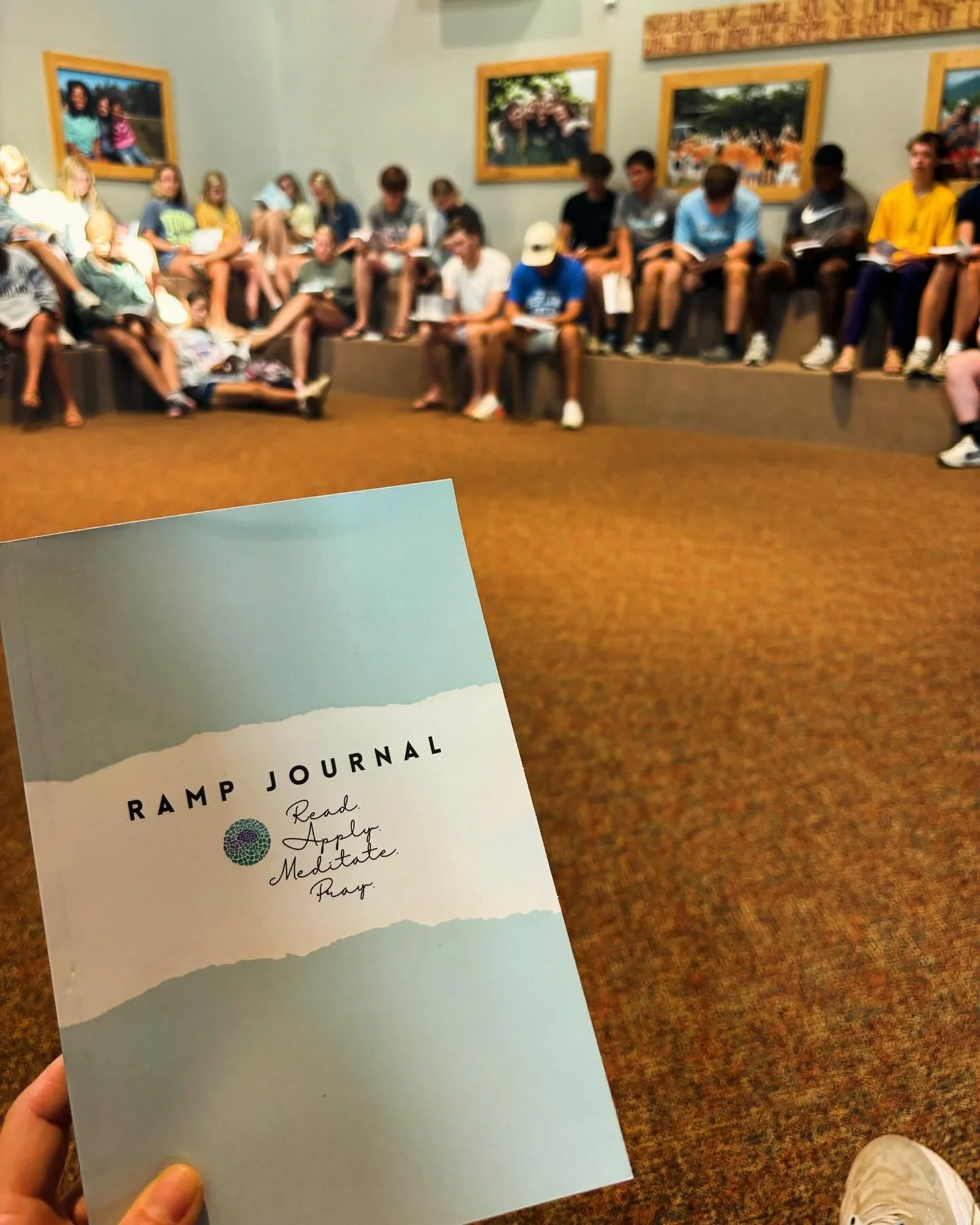 So excited for high school kids and their YL leaders from the Kinston, NC area who are meeting after their summer camp trip to be in the Word together, using the RAMP Journaling method! I&rsquo;m celebrating the promise in Isaiah 55 that God will gro