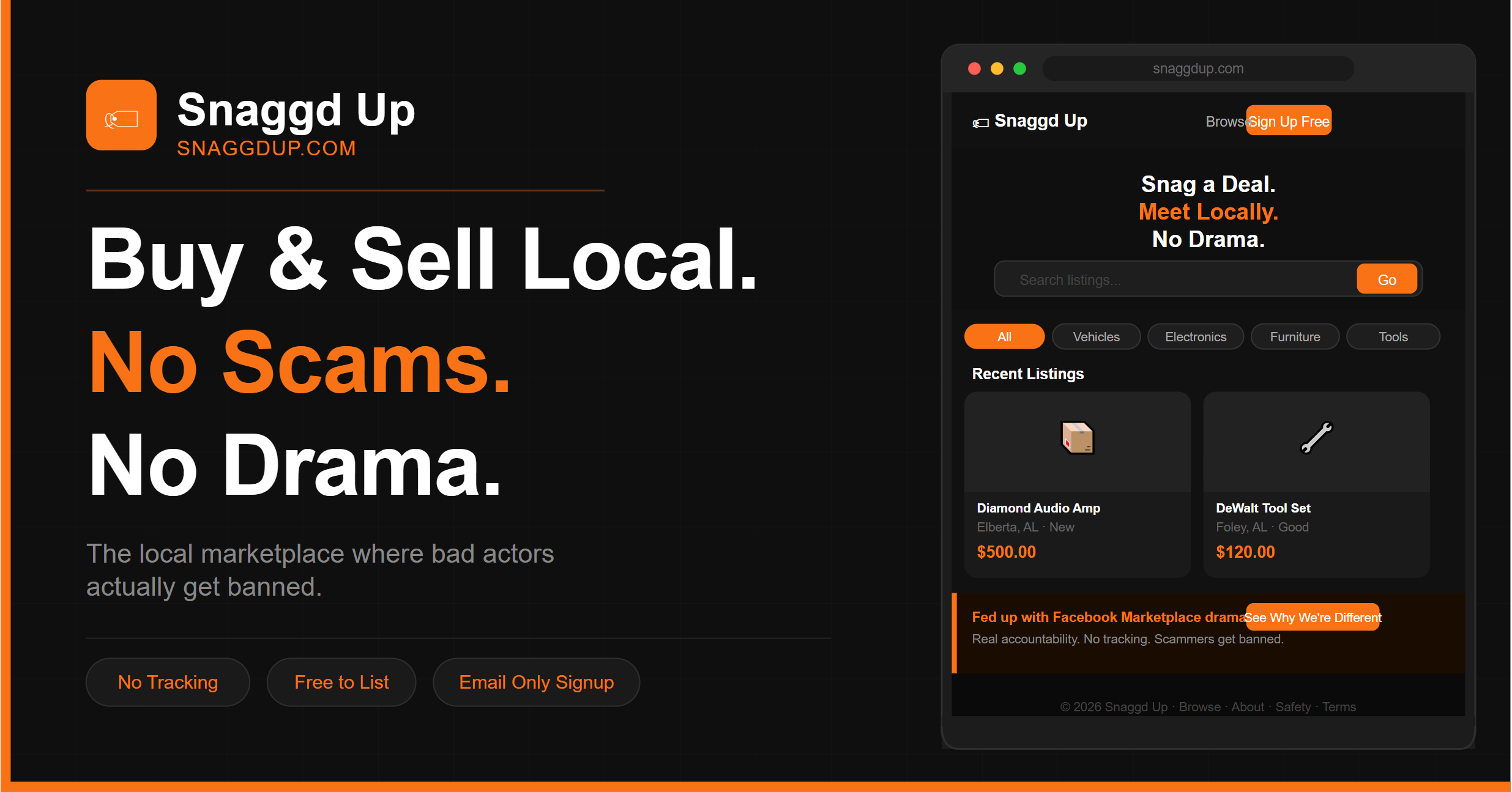  Sell It Without the Fees: The Story Behind SnaggdUp