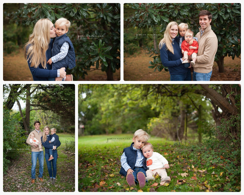 Love This Little Pumpkin | Fall Family Portraits on the Potomac