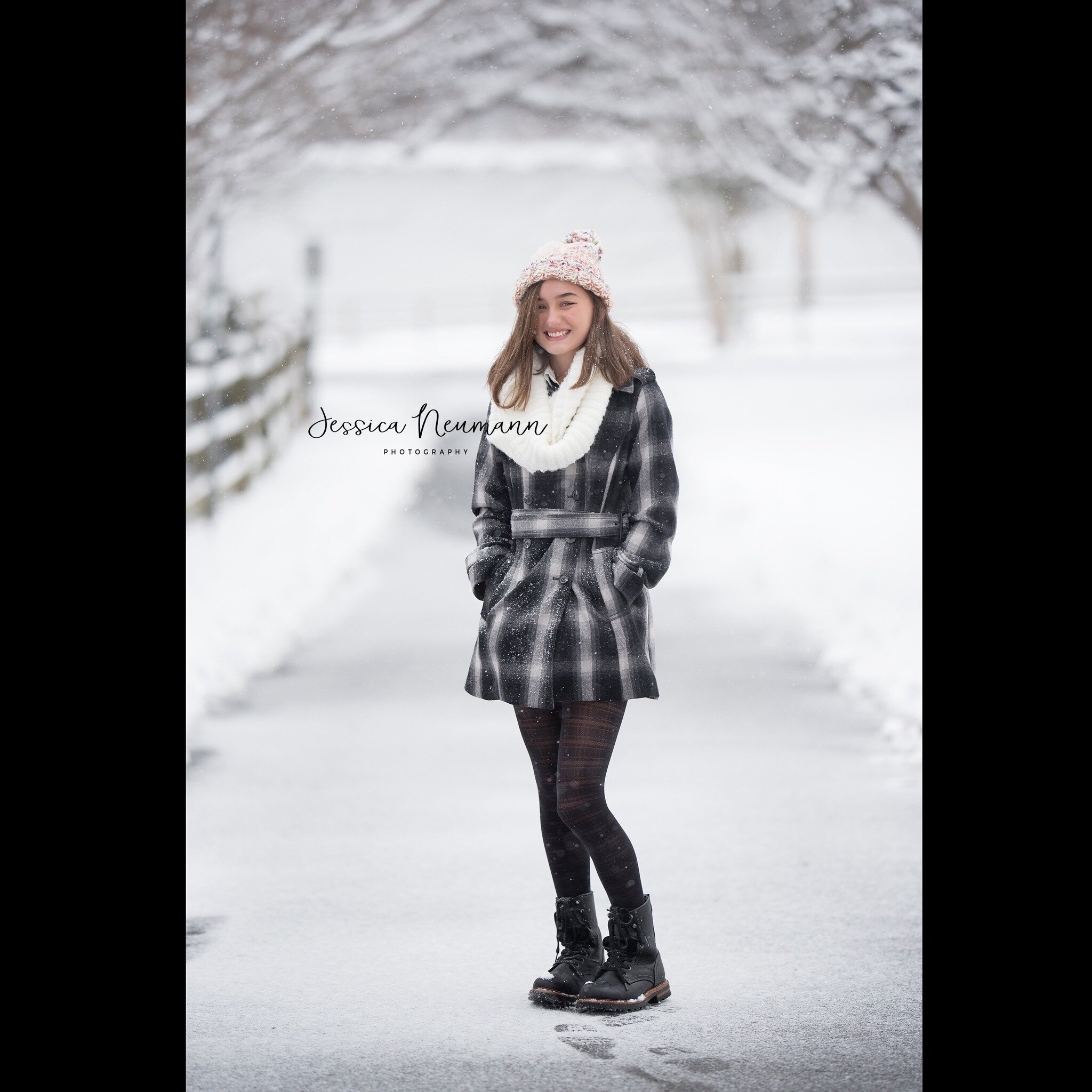 Who says senior pictures have to be taken in the summer time?! Certainly not me! ❄️ 

If you are interested in booking a session, head to my website for more examples of my work; Click the &ldquo;contact&rdquo; tab for booking details: www.jessicaneu