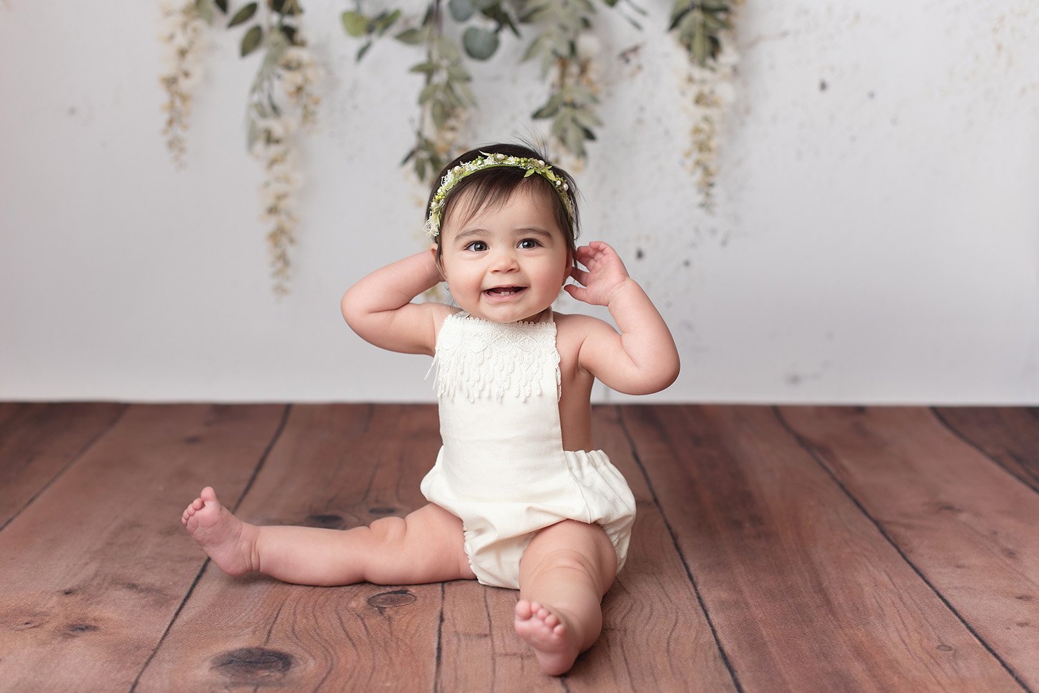 studio photography 6 month old