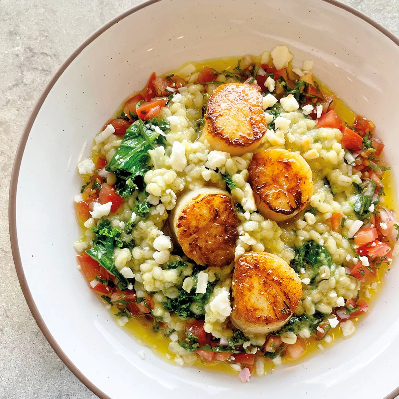 Scallop Barley Risotto (Summer '25)