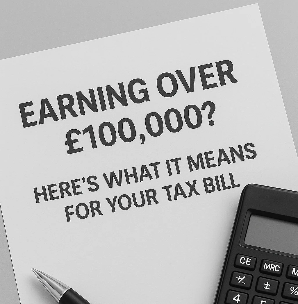 What Are the Tax Implications of Earning Over £100,000?