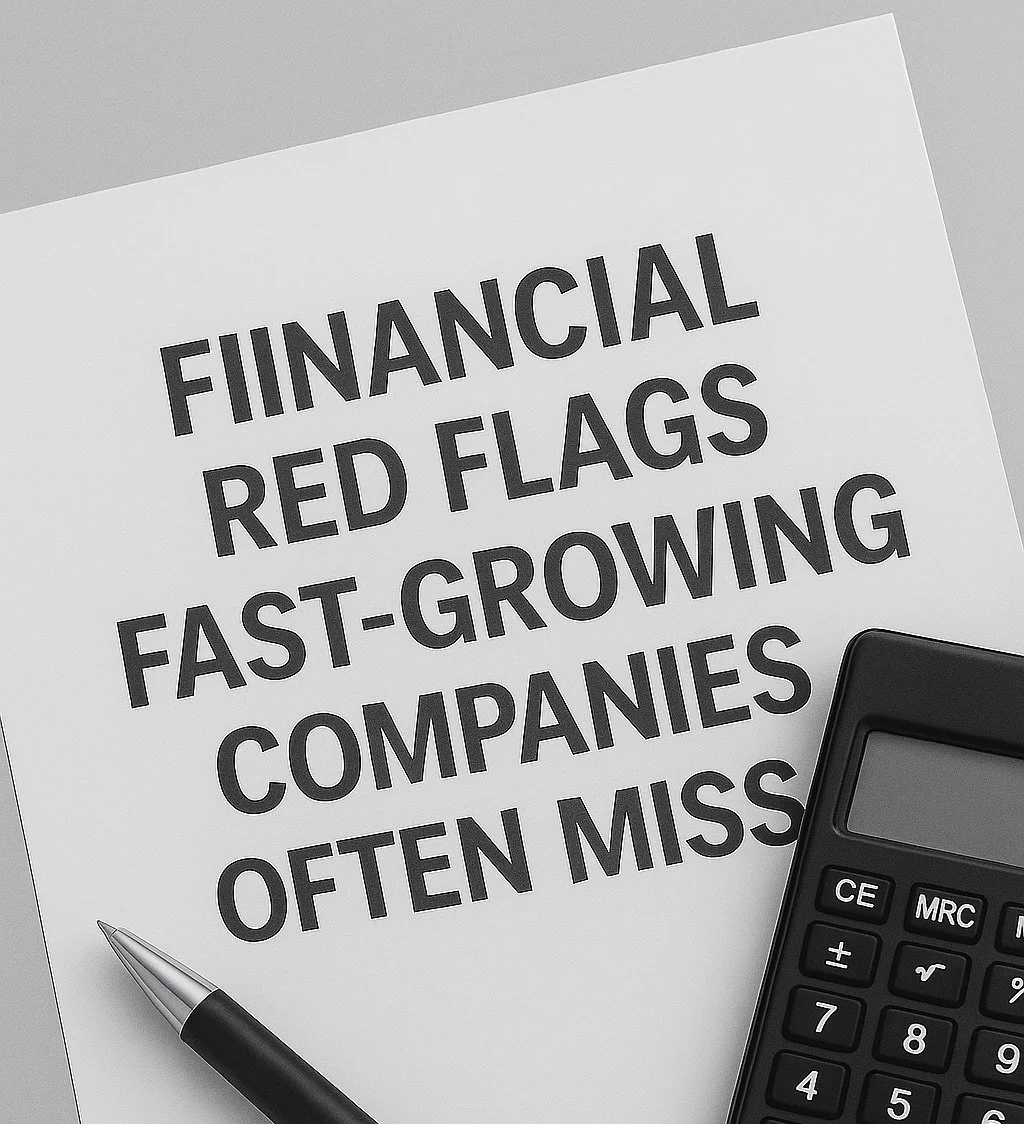 5 Financial Red Flags Fast-Growing Companies Often Miss (And How to Fix Them)&nbsp;
