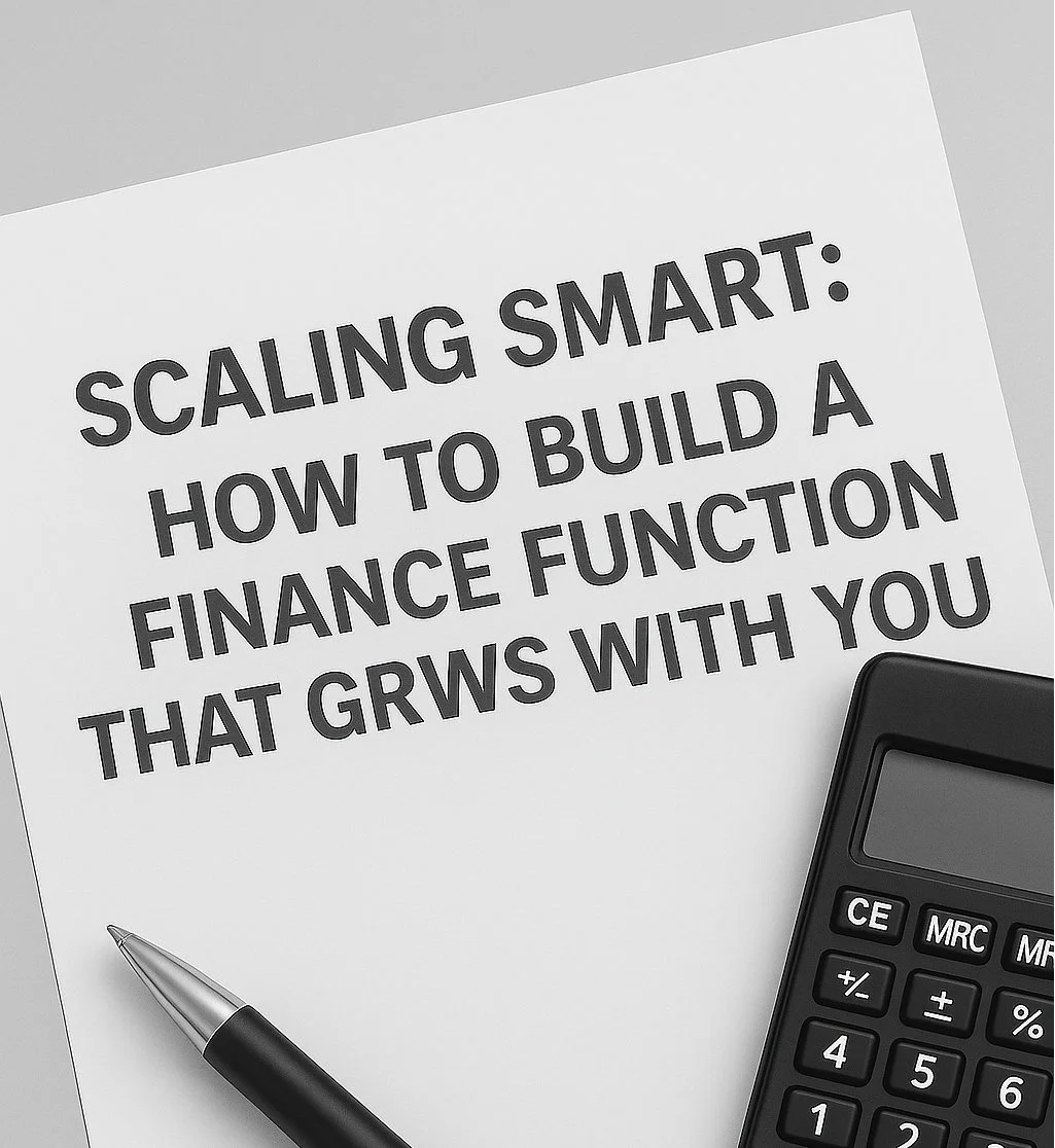 Scaling Smart: How to Build a Finance Function That Grows With You
