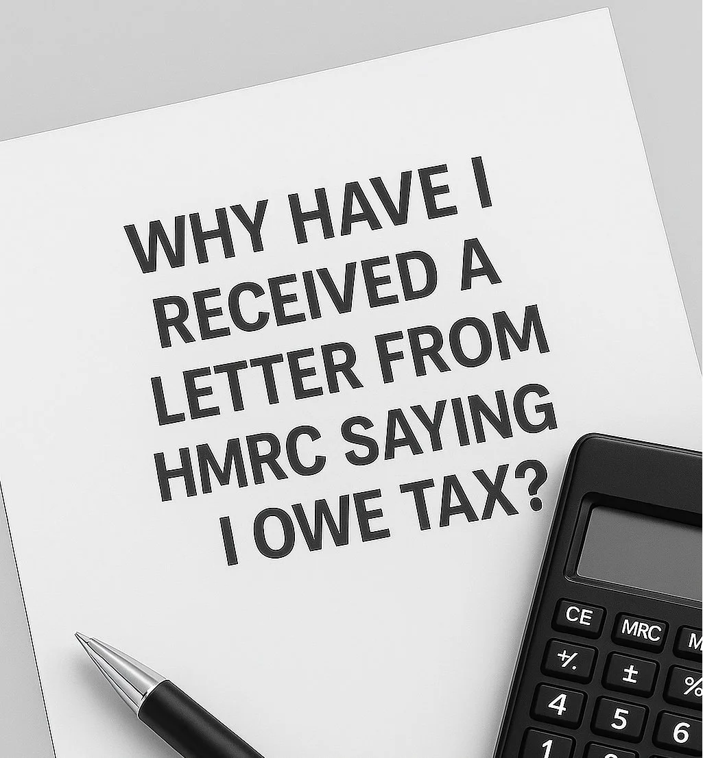 Why Have I Received a Letter from HMRC Saying I Owe Tax?