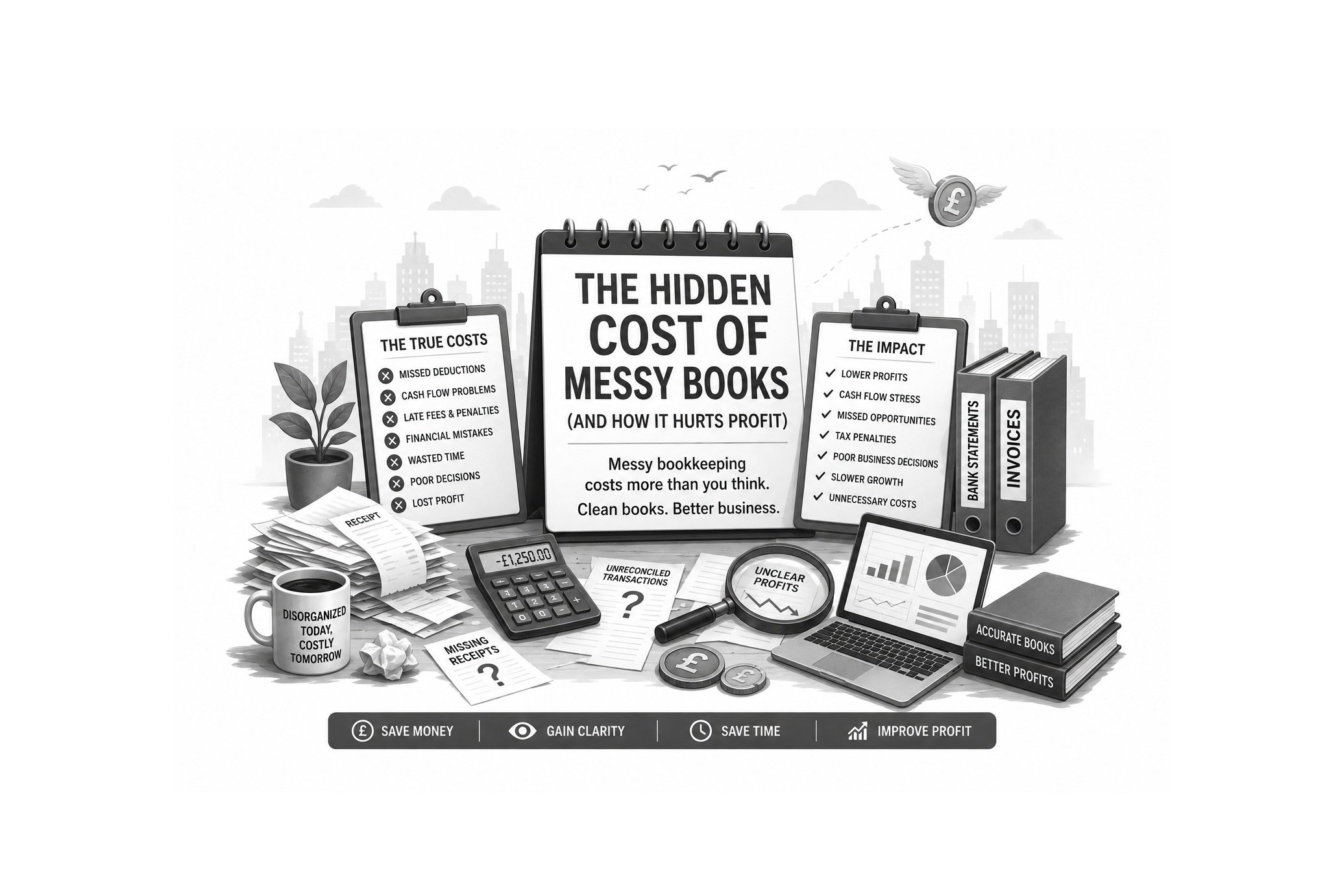 The Hidden Cost of Messy Books (and How It Hurts Profit)