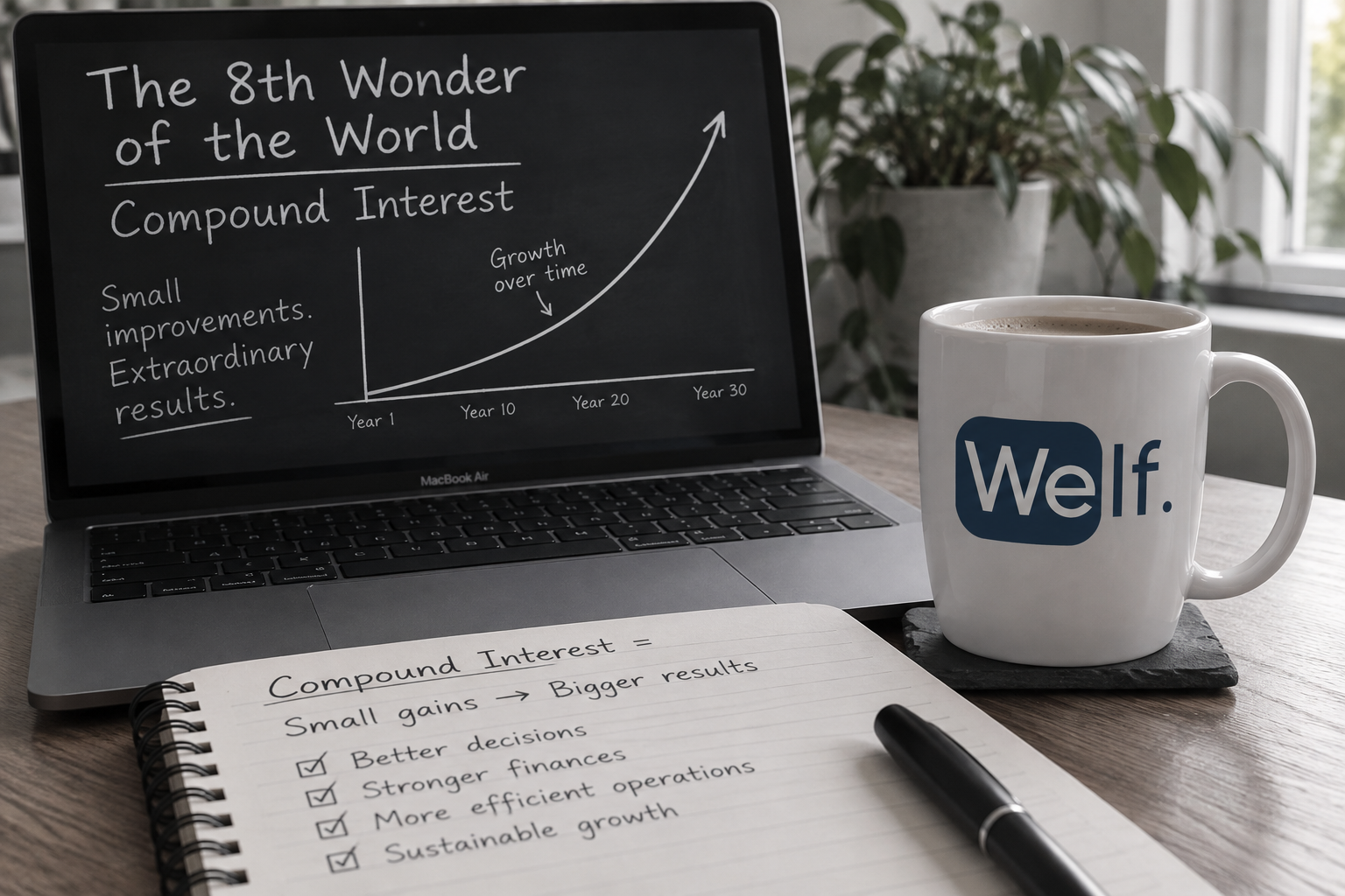 The 8th Wonder of the World: Why Compound Interest is the Secret to Scaling Your Business
