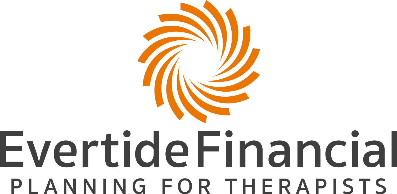 Logo with a swirling orange and green graphic above the text 'Turning Point' and the subtitle 'Financial Life Planning'.
