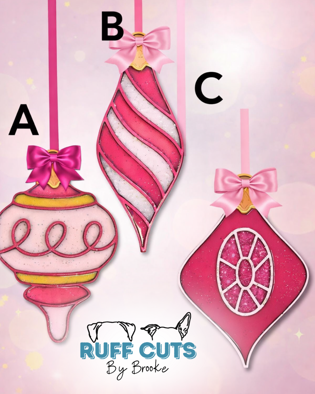 You Choose Vintage Ornaments