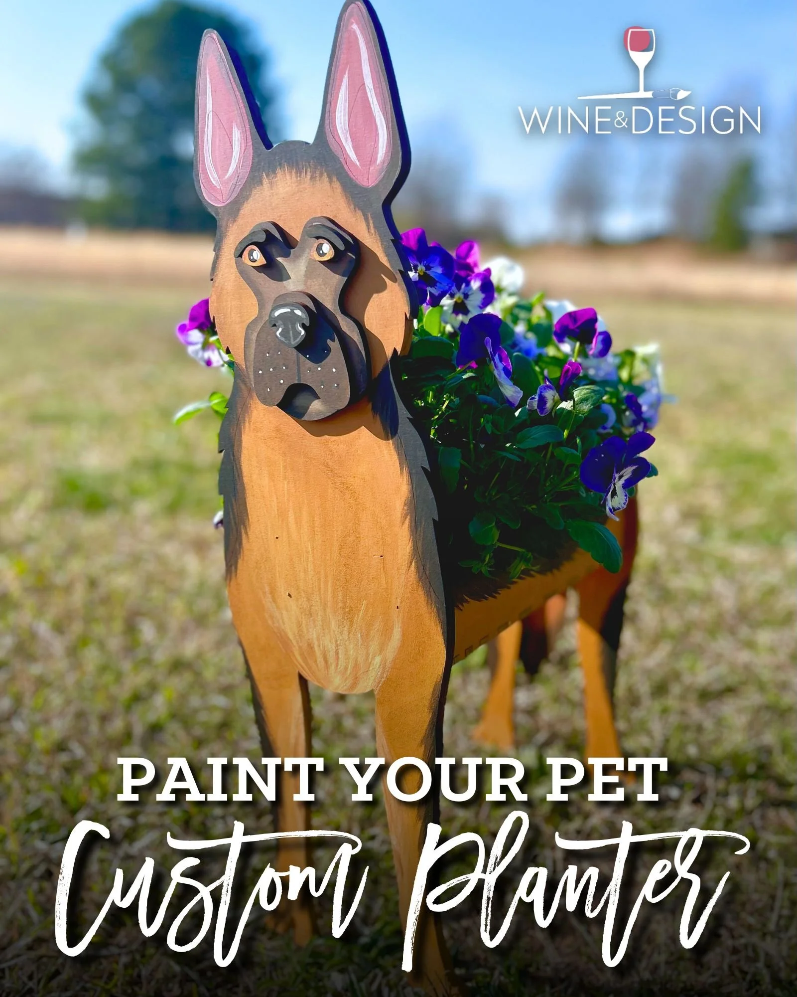 Paint Your Pet Custom Planter — Ruff Cuts 🐾 By Brooke