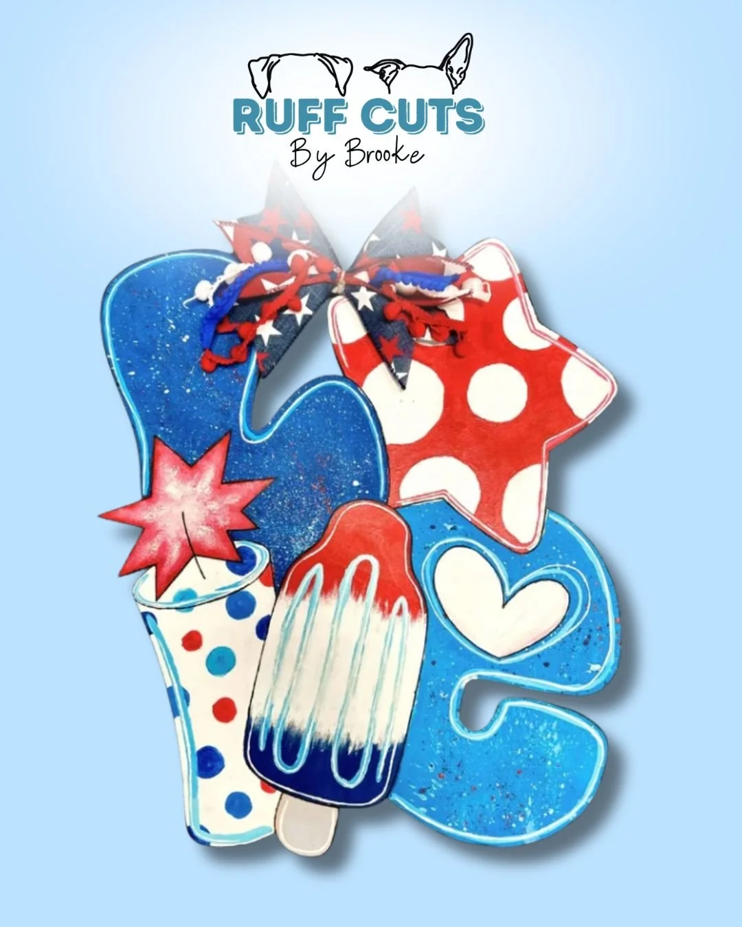 Firecracker Love Door Hanger