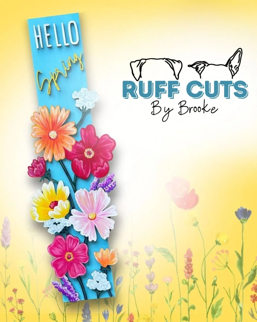 Wildflower Porch Leaner