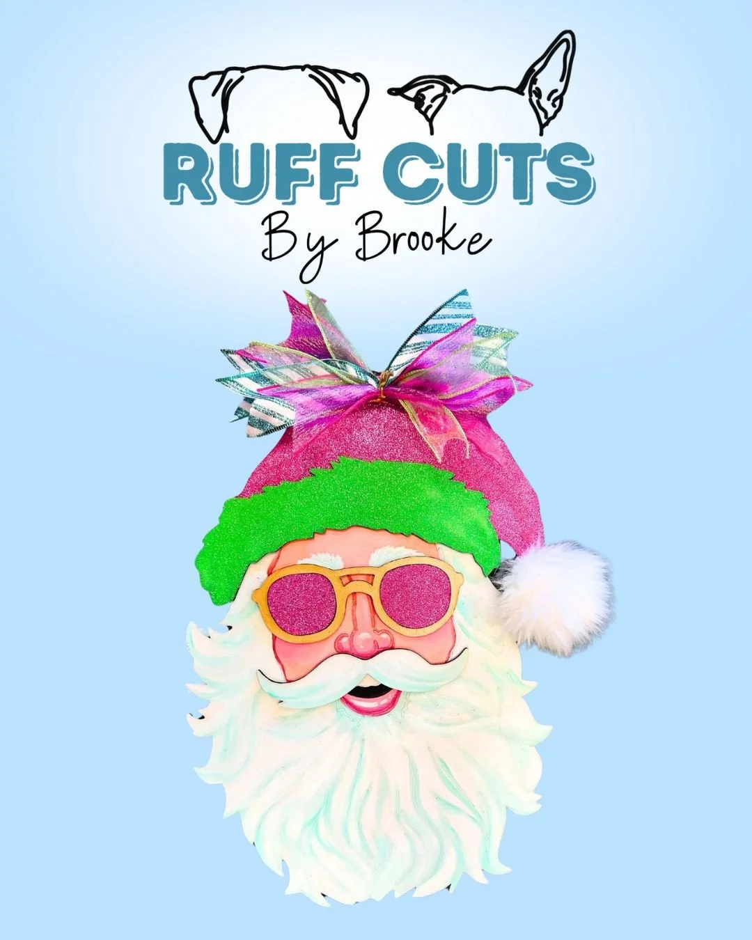 Cool Santa Door Hanger