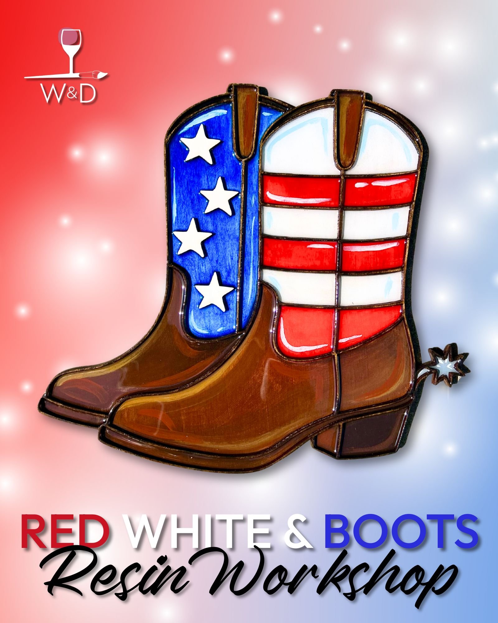 Red White and Boots