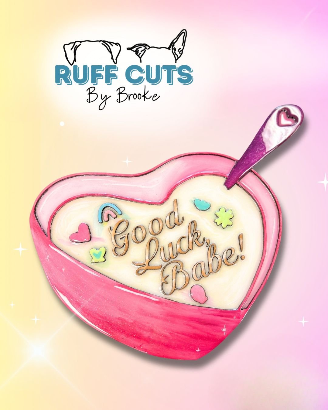 Good Luck Babe Cereal Bowl