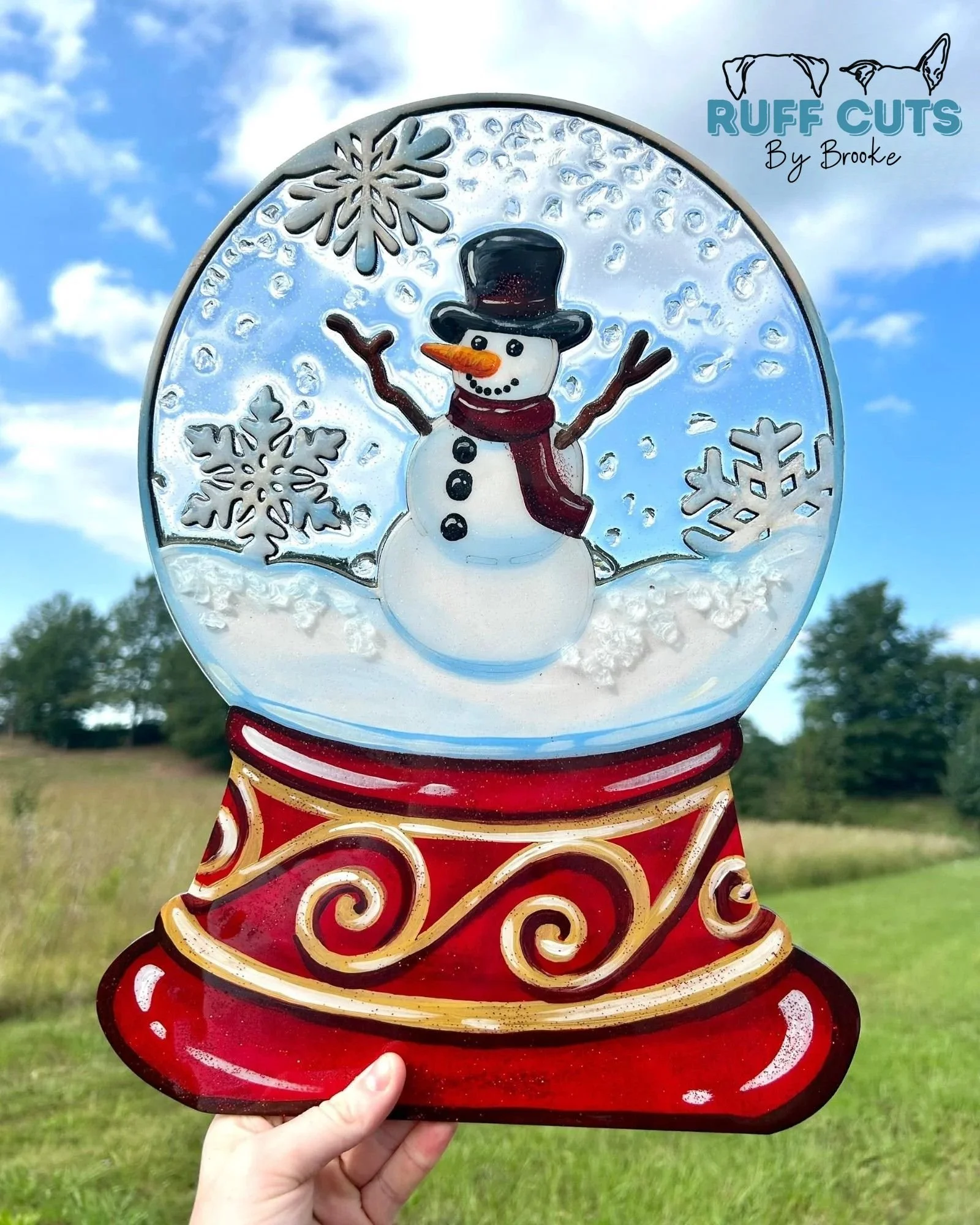 Snowman Snow Globe