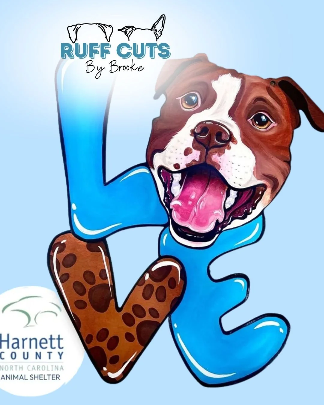 Must Love Mutts Door Hanger