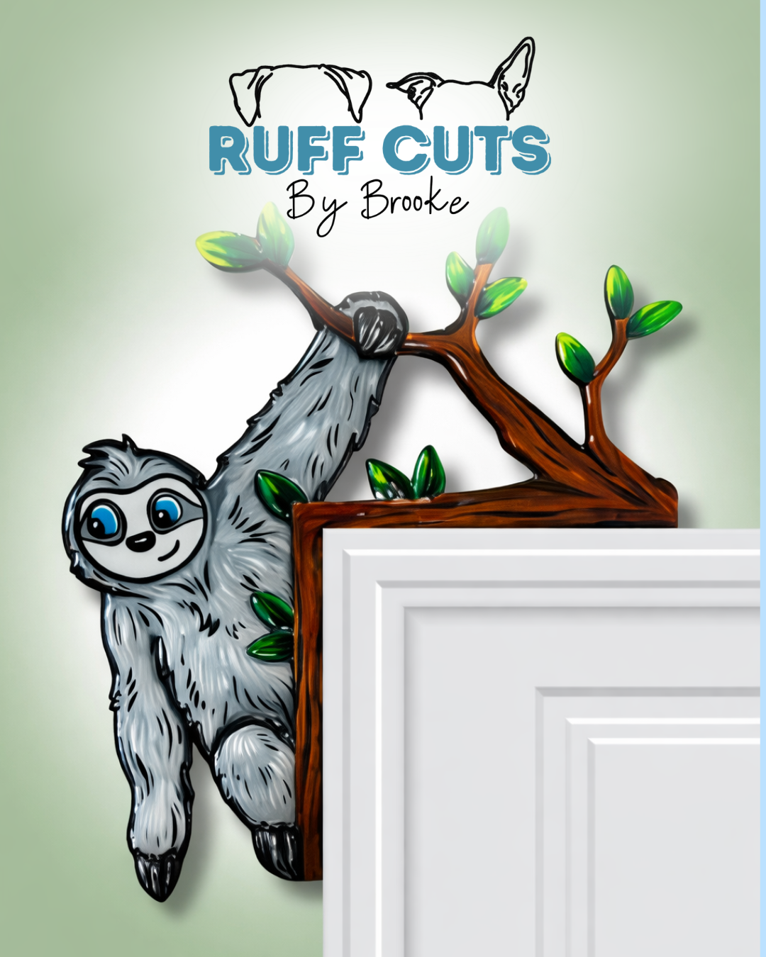 Just Hanging Out Door Sitter