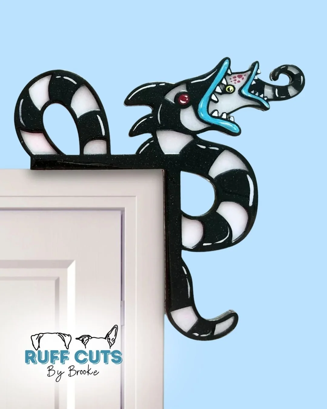 Sand Worm Resin Door Sitter