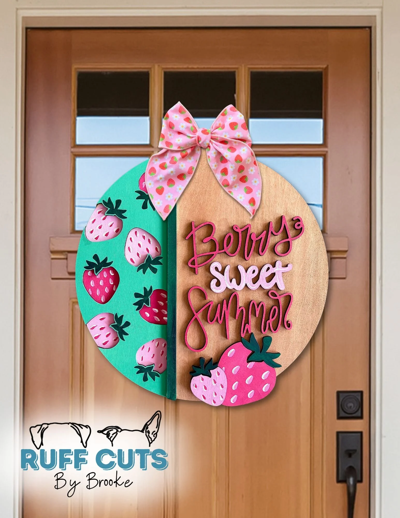 Berry Sweet Summer Door Hanger