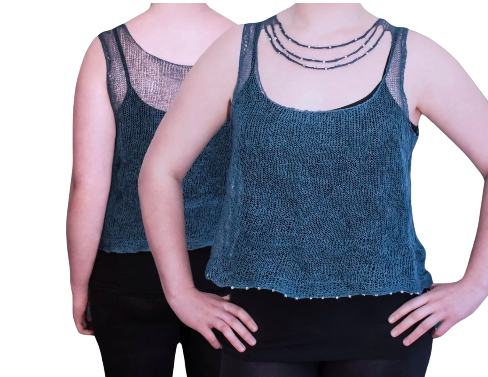 Metalwork Tank Top Pattern by Brenda Castiel