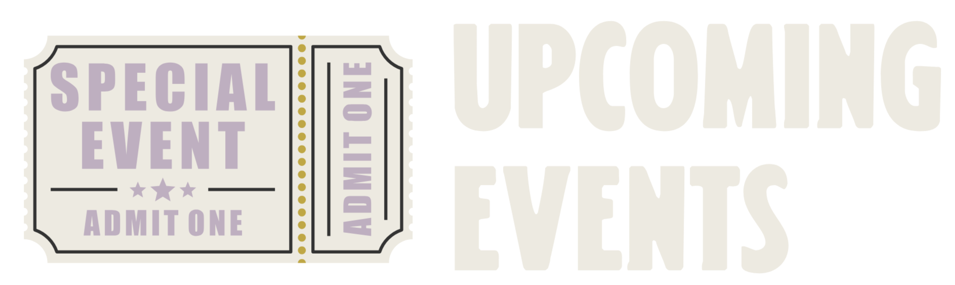 Graphic display of upcoming events happening with ARFA Amarillo Reproductive Freedom Alliance in Amarillo, Texas