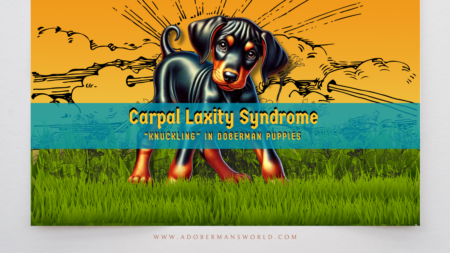 Understanding Leg Issues in Doberman Puppies: Carpal Laxity Syndrome ...