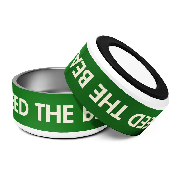 Feed The Beast Dog Bowl